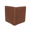 Slim Leather Card Holder - Dark Brown
