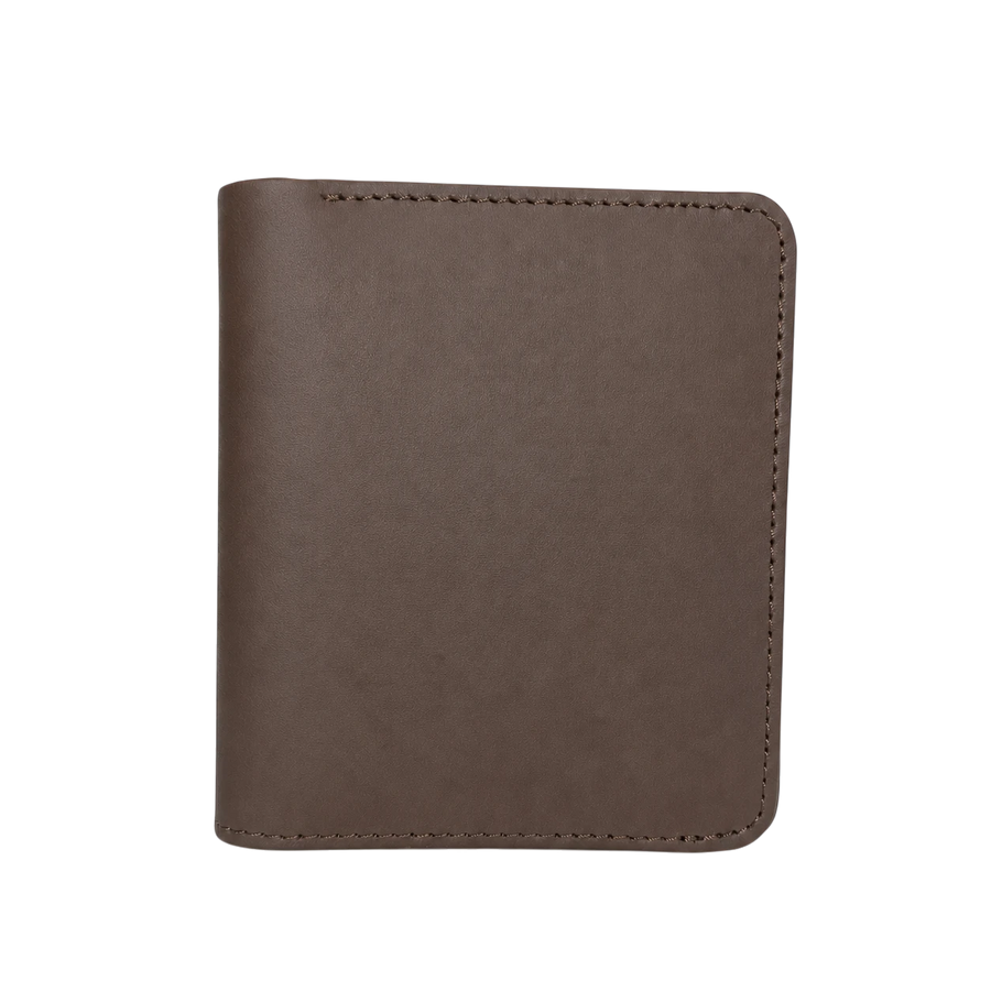Genuine Leather Wallet Chocolate Brown