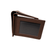 Genuine Leather Wallet Chocolate Brown
