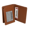 Genuine Leather Wallet Tan Brown