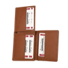 Genuine Leather Wallet Tan Brown